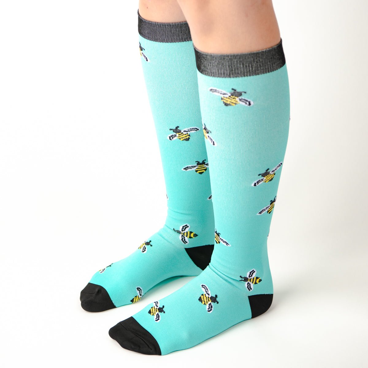 Bee Party Compression Socks - TheraWear