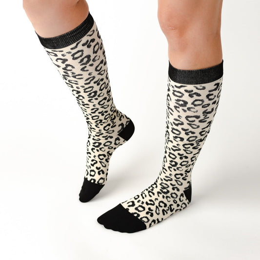 Leopard Print Compression Socks - TheraWear