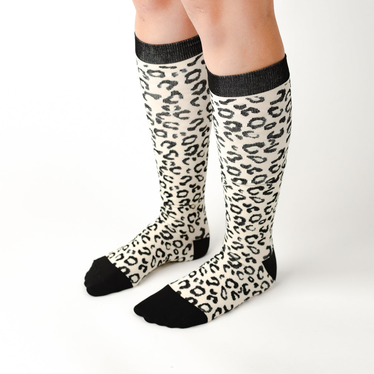 Leopard Print Compression Socks