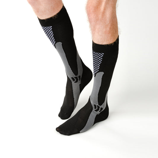 Active Black Compression Socks