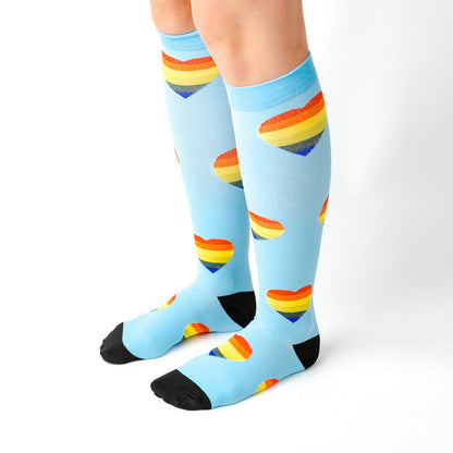 Happy Hearts Compression Socks - TheraWear